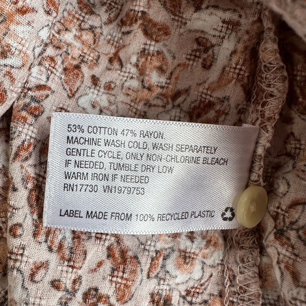 Universal Thread Ruffled Prairie Cottage Pleated … - image 6